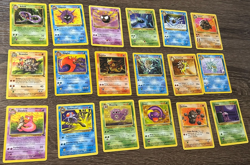 Pokemon Fossil Unlimited Complete Common/Uncommon Set, See Photos! - Image 1