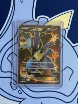 Pokemon Lucario EX 107/111 XY Furious Fists Full Art Mint - Image 1