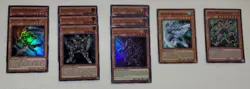 Yugioh HERO Deck Core Lot Rampart Blaster, Dark Law, Dark Neos, Absolute Zero - Image 2