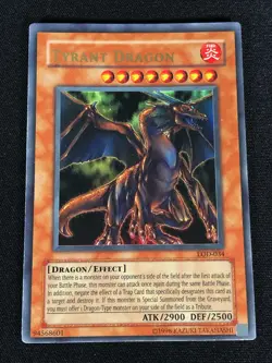 Yugioh Tyrant Dragon LOD-034 ULTRA (LP) - Image 1