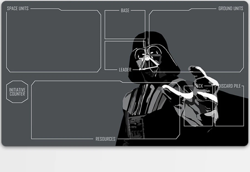 Playmat Darth Vader TCG Starwars : Unlimited Trading Card Game Play Mat Mousepad - Image 1