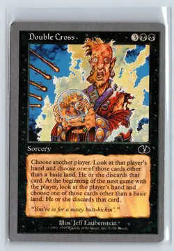DOUBLE CROSS - MTG Magic the Gathering Card - Unglued - Common - Image 1