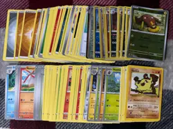 Pokemon Card Lot With Holo Foil Storage Unit Find Wide Variety - Image 1
