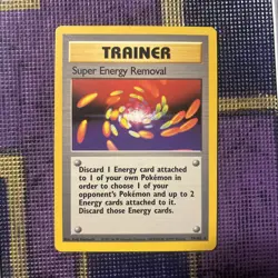 Pokemon TCG Super Energy Removal Base Set, Unlimited Rare Card 79/102 - Image 1