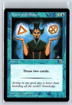 TOUCH OF BRILLIANCE - MTG Magic the Gathering Card - Portal - Common - Image 1