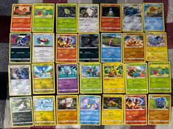 Pokemon Card Lot With Holo Foil Storage Unit Find Wide Variety - Image 2