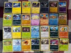 Pokemon Card Lot With Holo Foil Storage Unit Find Wide Variety - Image 3