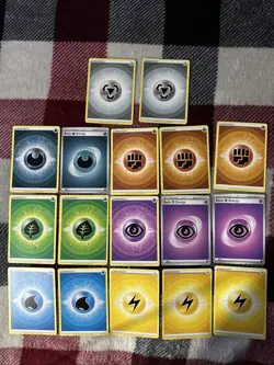 Pokemon Card Lot With Holo Foil Storage Unit Find Wide Variety - Image 5