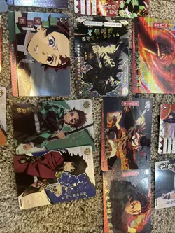 Demon Slayer Card Lot SSR, UR Holograhic Card Lot - Image 4