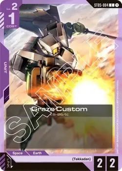 Graze - ST05-004 NM - Gundam TCG Card Game - Image 1