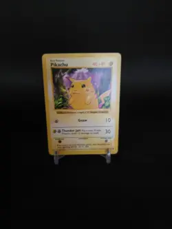 Pikachu Red Cheeks Shadowless 58/102 Base Set 1999 Pokemon TCG Card LP - Image 4