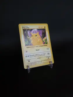 Pikachu Red Cheeks Shadowless 58/102 Base Set 1999 Pokemon TCG Card LP - Image 5