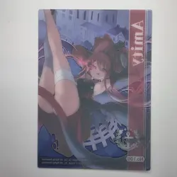 Azur Lane Clear Card Collection No. 106 AMITY Anime Waifu Trading Card - Image 2