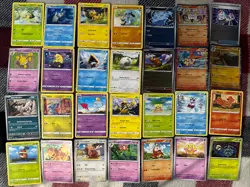 Pokemon Card Lot With Holo Foil Storage Unit Find Wide Variety - Image 3