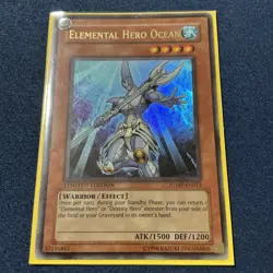 Yugioh Card TCG JUMP-EN013 Elemental Hero Ocean Ultra Rare Limited Edition - Image 1