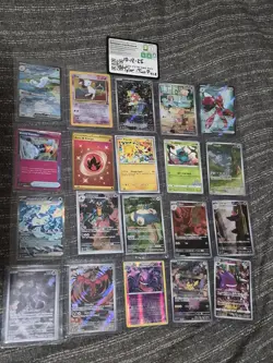 Pokemon Tcg Card Lot Of 20. Shinji Kanda Magikarp Holo Promo Mew - Image 1