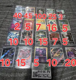 Pokemon Tcg Card Lot Of 20. Shinji Kanda Magikarp Holo Promo Mew - Image 4