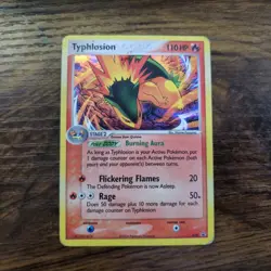 TYPHLOSION 034 RARE HOLO 2006 BLACK STAR PROMO POKEMON CARD MP - Image 1