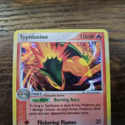 TYPHLOSION 034 RARE HOLO 2006 BLACK STAR PROMO POKEMON CARD MP - Image 2