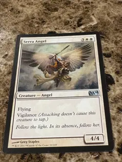 SERRA ANGEL Magic MTG M14 Core Set LP - Image 1