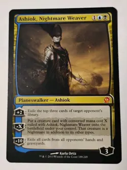 Ashiok, Nightmare Weaver MTG, Theros, NM - Image 1