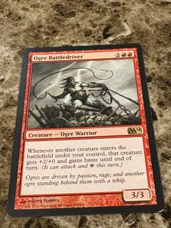 OGRE BATTLEDRIVER Magic MTG M14 Core Set LP - Image 1