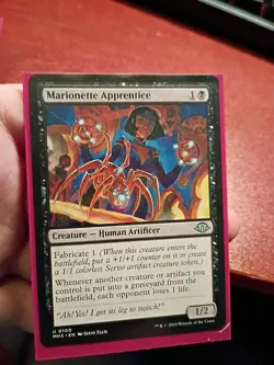 MTG - Marionette Apprentice - Modern Horizons 3 - Image 1