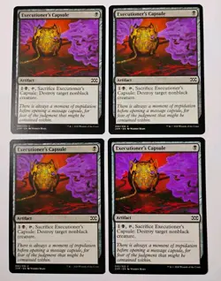 4x Executioner's Capsule MTG, Double Masters, LP+ - Image 1