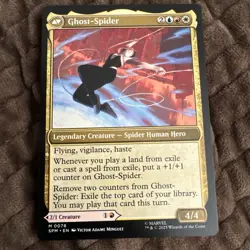 Gwen Stacy // Ghost-Spider - 78 - SPM - NM - MTG Magic the Gathering - Image 2