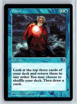 OMEN - MTG Magic the Gathering Card - Portal - Common - Image 1
