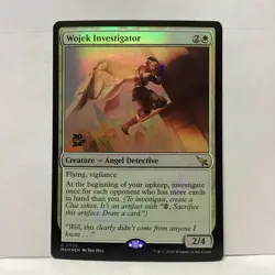 MTG Wojek Investigator Magic: The Gathering MKM Prerelease Foil #0036 - Image 1