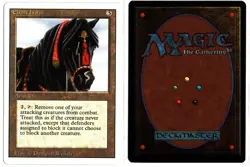 Ebony Horse Revised Edition RARE MTG Magic ARTIFACT HIGH GRADE #1025-3 - Image 1