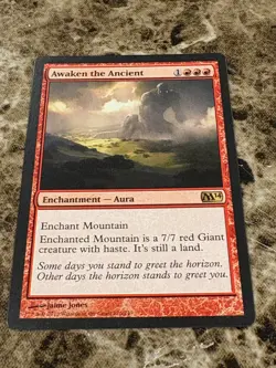 AWAKEN THE ANCIENT Magic MTG M14 Core Set LP - Image 1