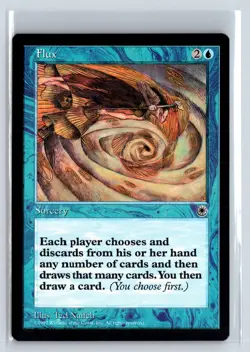 FLUX - MTG Magic the Gathering Card - Portal - Uncommon - Image 1