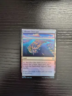 MTG Marvel's Spider-Man - Vibrant Cityscape (188) - Common - FOIL - NM/MT - Image 1