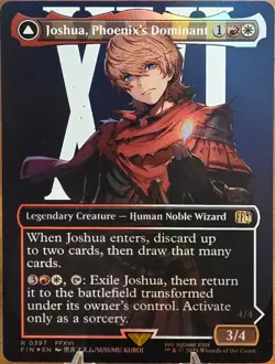 MTG Final Fantasy Joshua, Phonix's Dominant R 0397 Foil - Image 3
