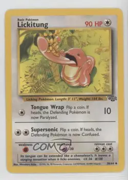 Lickitung Pokemon Jungle #38 1999 - Image 1