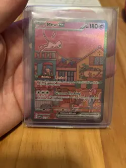 Mew ex 053 Sv: Scarlet & Violet Promo Cards Holo Pokemon TCG NM 1 - Image 1