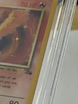 1999 Pokemon 1st Edition Moltres Holo #12/62 Fossil NM-MINT Near Mint BGS 8 - Image 3