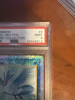 2002 Pokemon Legendary Coll. Reverse Foil Articuno #2 PSA 9 Mint - Image 4