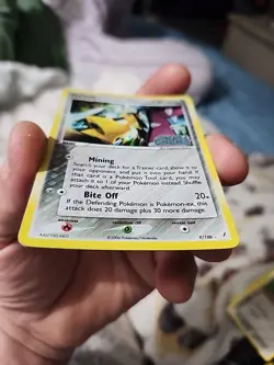 Mawile 9/100 Holo Rare Stamped Pokemon HP Ex Crystal Guardians 2005 - Image 2