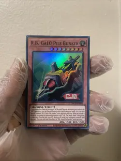 YuGiOh! - R.B. Ga10 Pile Bunker DOOD-EN092 Super Rare 1st Edition Near Mint - Image 1