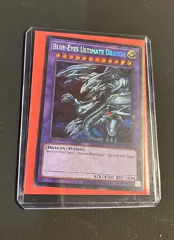 🔥 Yugioh Blue-Eyes Ultimate Dragon LCKC-EN057 SECRET RARE NEAR MINT KAIBA - Image 1