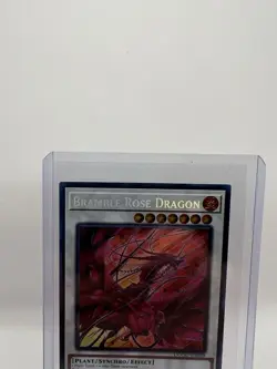 Yugioh Bramble Rose Dragon DOOD-EN039 Secret Rare 1st Ed Near Mint - Image 2