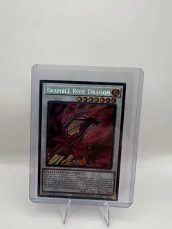 Yugioh Bramble Rose Dragon DOOD-EN039 Secret Rare 1st Ed Near Mint - Image 3