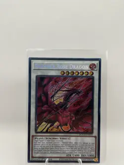 Yugioh Bramble Rose Dragon DOOD-EN039 Secret Rare 1st Ed Near Mint - Image 4