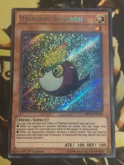Yugioh: Rainbow Kuriboh - MP14-EN188 - Secret Rare - 1st Edition - NM - Image 1