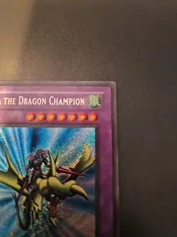 Gaia The Dragon Champion Secret - LOB-125 Yugioh Card - Image 5