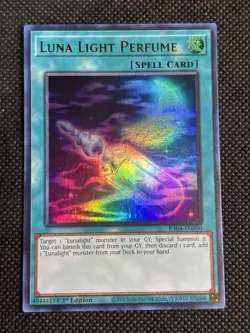 YuGiOh! - Luna Light Perfume RA04-EN090 Ultra Rare 1st Edition Near Mint - Image 1