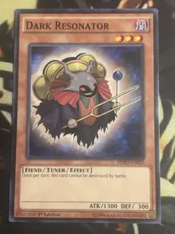 Yugioh: Dark Resonator - HSRD-EN020 - Common - 1st Edition - NM - Image 1